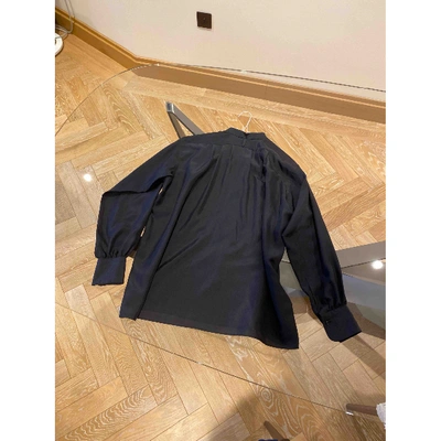 Pre-owned Tom Ford Silk Shirt In Black