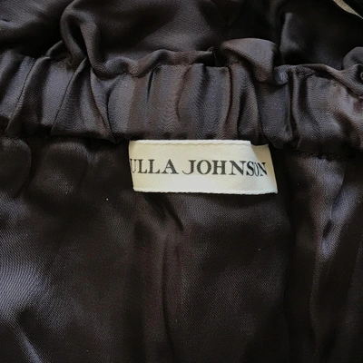 Pre-owned Ulla Johnson Mini Skirt In Black