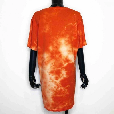 Pre-owned Balmain Orange Cotton Dress