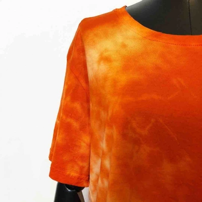 Pre-owned Balmain Orange Cotton Dress