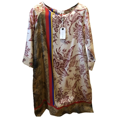 Pre-owned Pierre-louis Mascia Multicolour Silk Dress