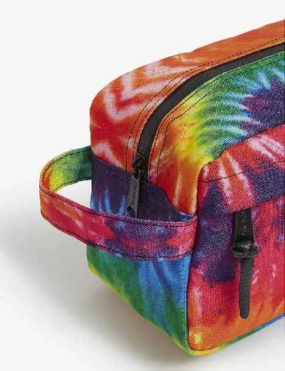 Shop Herschel Supply Co Chapter Rainbow Tie Dye Wash Bag In Rainbow Td