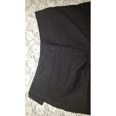 Pre-owned Whistles Cloth Trousers In Black