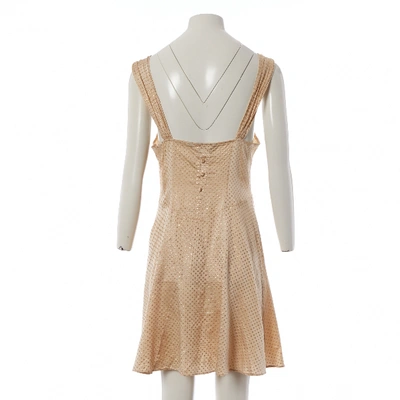 Pre-owned Marc Jacobs Silk Mini Dress In Pink