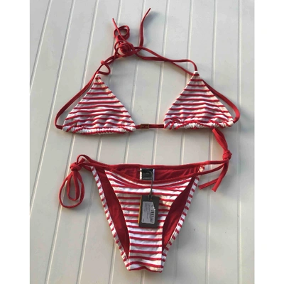 Pre-owned Fendi Two-piece Swimsuit In Multicolour