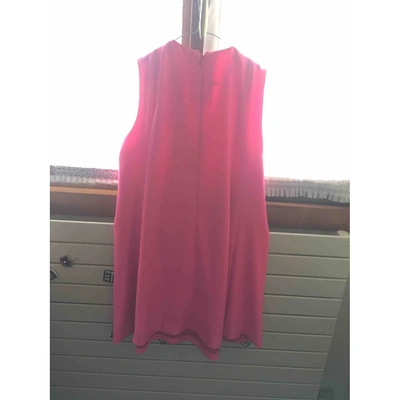 Pre-owned Mcq By Alexander Mcqueen Maxi Dress In Pink