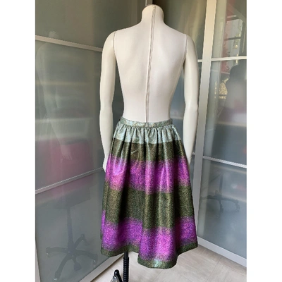 Pre-owned Marco De Vincenzo Mid-length Skirt In Multicolour