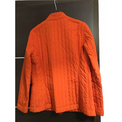 Pre-owned Max Mara Jacket In Orange