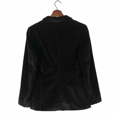 Pre-owned Max Mara Black Cotton Jacket
