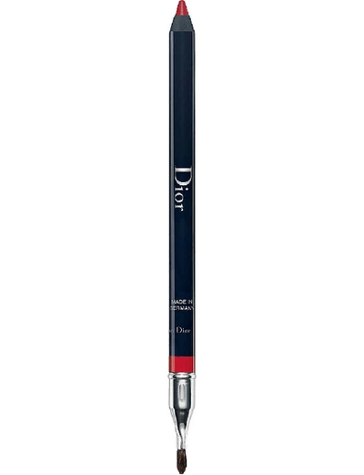 Shop Dior Rouge  999 Contour Lipliner