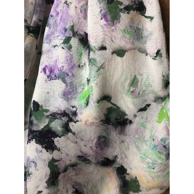 Pre-owned Marchesa Silk Mid-length Dress In Multicolour