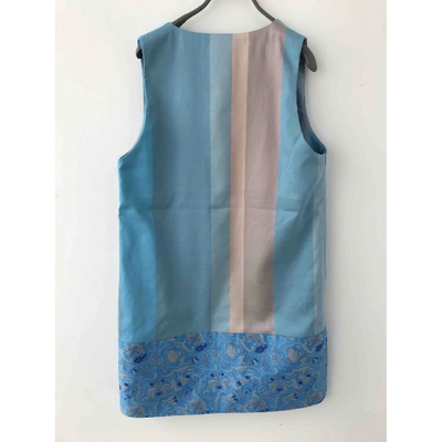 Pre-owned Richard Nicoll Mid-length Dress In Blue