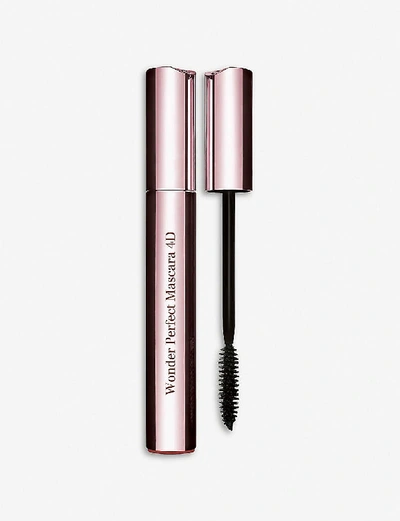 Shop Clarins Wonder Perfect 4d Mascara 8ml In 4d Brown