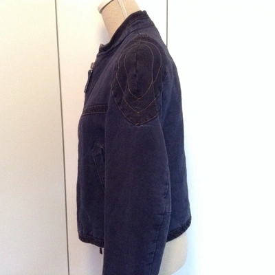 Pre-owned Armani Jeans Peacoat In Blue