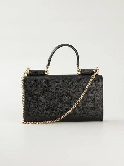 Shop Dolce & Gabbana Mini 'von' Wallet Crossbody Bag