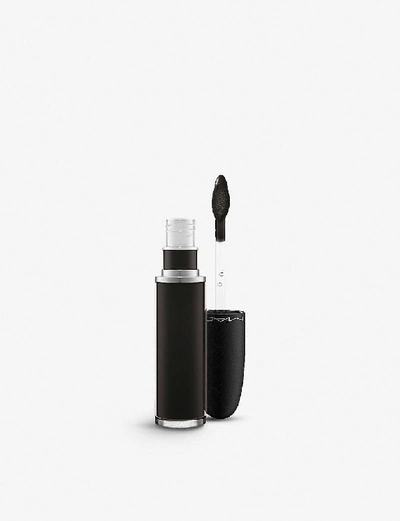 Shop Mac Retro Matte Liquid Lipcolour 5ml In Caviar