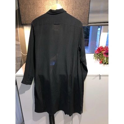 Pre-owned Allsaints Silk Tunic In Black