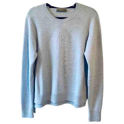 Pre-owned Cruciani Blue Cashmere Knitwear