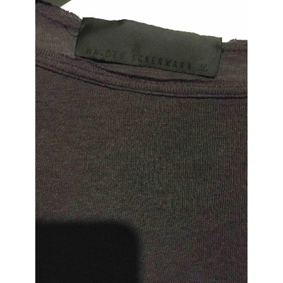 Pre-owned Haider Ackermann Purple Cotton Tops