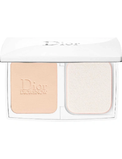 Shop Dior Snow Compact Luminous Perfection Brightening Foundation Spf 20 Pa+++ In Porcelaine