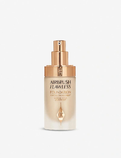 Shop Charlotte Tilbury 4 Neutral Airbrush Flawless Foundation