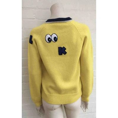 Pre-owned Mira Mikati Yellow Wool Knitwear