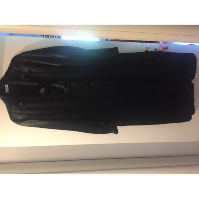 Pre-owned Jil Sander Black Coat