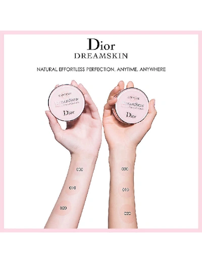 Shop Dior Capture Dreamskin Moist & Perfect Cushion Foundation Spf 50 In 025