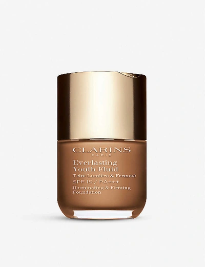 Shop Clarins 115 Everlasting Youth Fluid Foundation 30ml