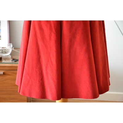 MOSCHINO CHEAP AND CHIC Pre-owned Mid-length Skirt In Red