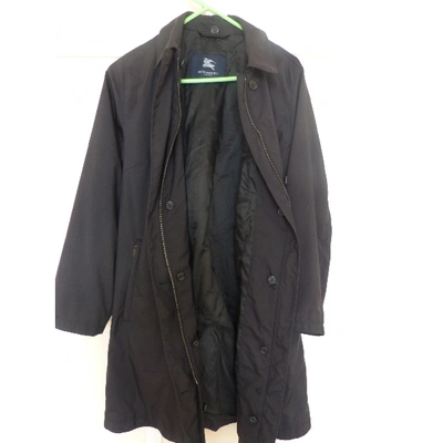 Pre-owned Burberry Black Coat