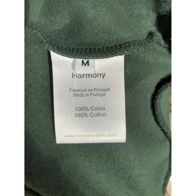Pre-owned Harmony Green Cotton Knitwear