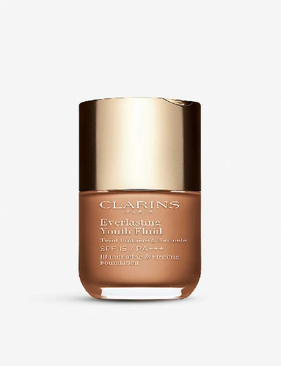 Shop Clarins 112.3 Everlasting Youth Fluid Foundation 30ml