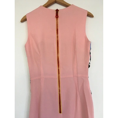 Pre-owned Preen By Thornton Bregazzi Mid-length Dress In Pink