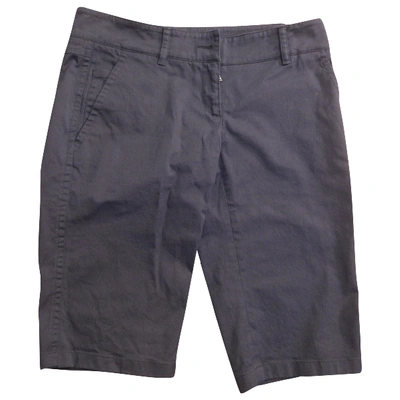 PRADA Pre-owned Black Cotton Shorts