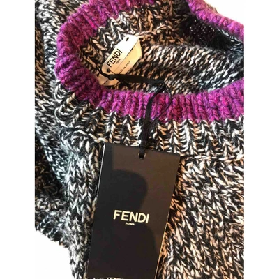 Pre-owned Fendi Black Wool Jacket