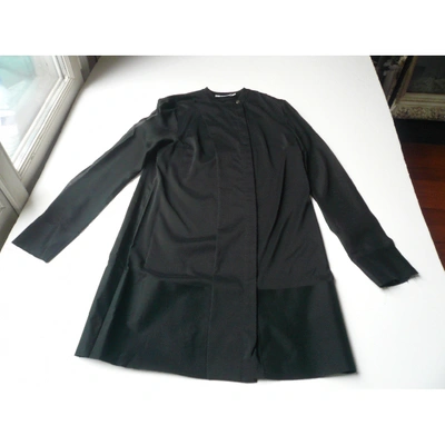 ALEXANDER WANG T Pre-owned Silk Mini Dress In Black