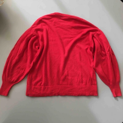 Pre-owned Vince Red Cashmere Knitwear