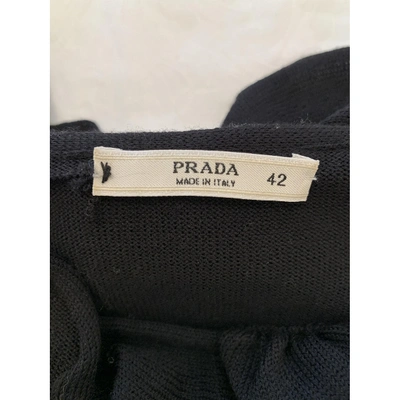 Pre-owned Prada Wool Jumper In Black