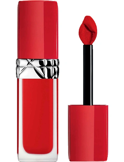 Shop Dior Rouge  Ultra Care Liquid Lipstick 6ml In 999