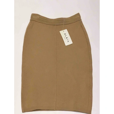 Pre-owned Alaïa Skirt