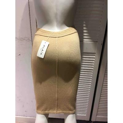 Pre-owned Alaïa Skirt