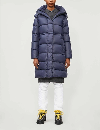 Canada Goose Arosa Black Label Shell down Jacket In Navy ModeSens