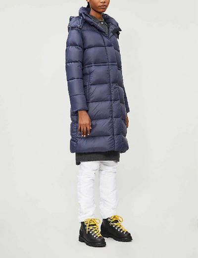 Canada Goose Arosa Black Label Shell-down Jacket In Navy | ModeSens