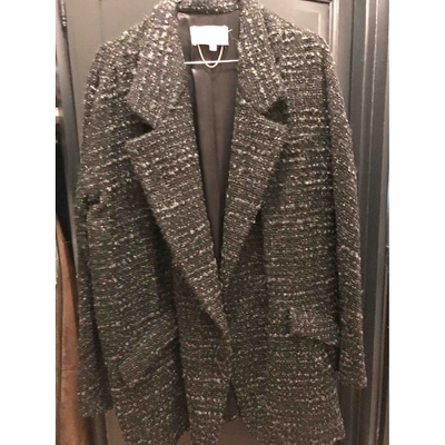 Pre-owned Vanessa Bruno Wool Coat In Grey