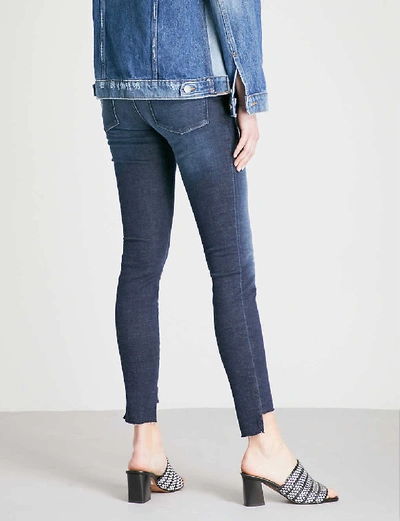 Shop Frame Womens Galvin Le Skinny De Jeanne Skinny Mid-rise Jeans 29