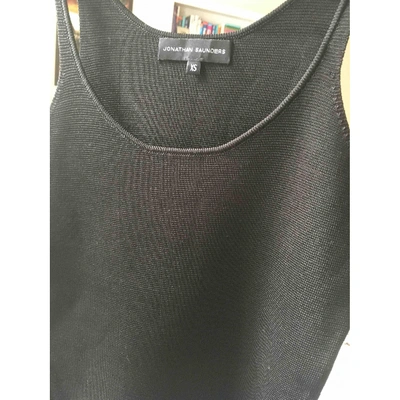 Pre-owned Jonathan Saunders Camisole In Black