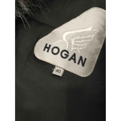 Pre-owned Hogan Green Cotton Coat