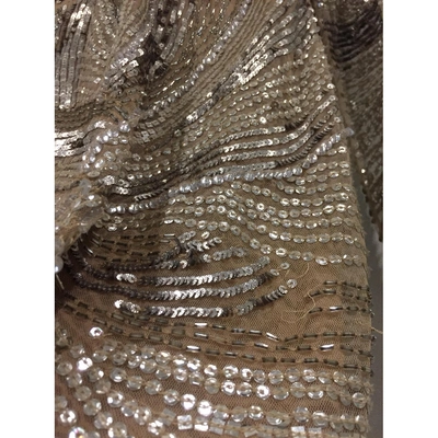 Pre-owned Topshop Unique Tophop Unique  Metallic Dress