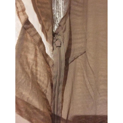 Pre-owned Topshop Unique Tophop Unique  Metallic Dress